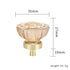 JAYA Wholesale Modern Fashion Furniture Single Hole Knob Handle Door Knob Fancy Drawer Furniture Handle Crystal Small Handle