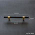 JAYA  Brass Cupboard Handles  Light Luxury Wardrobe Door square Round Drawer Furniture Handle