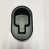 JAYA Zinc Alloy Oval Recliner Release Handle Black and Chrome Sofa Chair Couch Pull Lever Replacement Furniture Hardware Parts