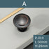 JAYA Luxury European-style Wardrobe Door Handle American-style Cabinet Door Handle Drawer Cabinet Door Black Red Handle