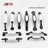 JAYA European style zinc alloy and ceramic handles black and white 2 hole  kitchen or bedroom drawer handles