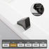 JAYA Gun Gray Copper Natural Color Minimalist Cabinet Drawer Bedside Table Handle Shoe Cabinet  Furniture Zinc Alloy Handle