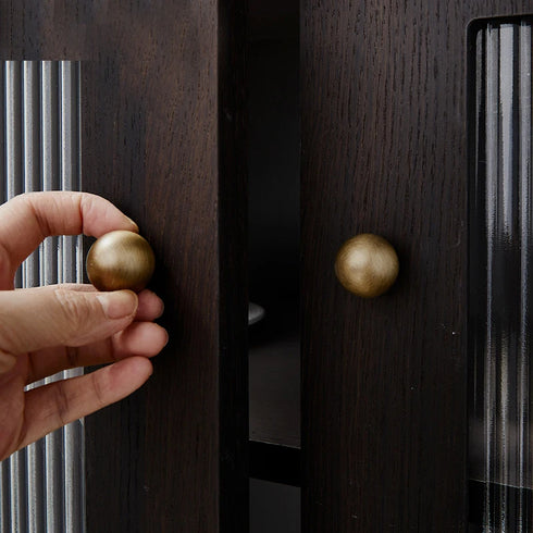 JAYA Factory Direct Sale New Solid Brass Bronze Wardrobe Drawer Pulls Furniture Door Handle Knobs