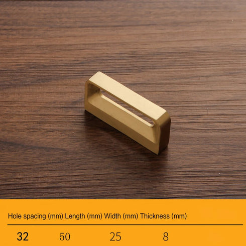 JAYA 2025 New Design Solid Brass Handle New Chinese Style Light Luxury Furniture Door Handle