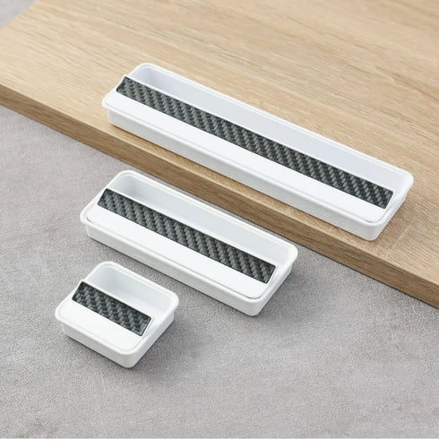 JAYA Aluminum Recessed Cabinet Handles Invisible Embedded Drawer Pulls Concealed Flush Mount Door Handles