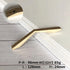 JAYA Modern Zinc Alloy Arc Cabinet Handles Slim European Style Multi Finish Drawer Pulls for Kitchen Wardrobe Cupboard Furniture