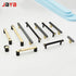 JAYA Light Luxury Black and Gold Color Matching Modern Minimalist Desk Computer Desk Hanging Cabinet  Handle