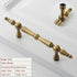 JAYA Factory Direct Sale High Quality Single Hole Drawer Cabinet  Door Handle French Light Luxury Furniture Door Handle