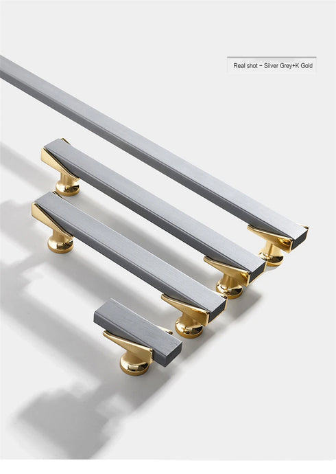 JAYA Furniture Fitting Manufacturer Furniture Hardware Aluminium Alloy Pull Drawer Kitchen Cabinet Knobs Door Handle