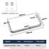 JAYA 304 Stainless Steel Industrial Handle Carbon Steel Distribution Box Equipment External Screw Handle Handle External Screw