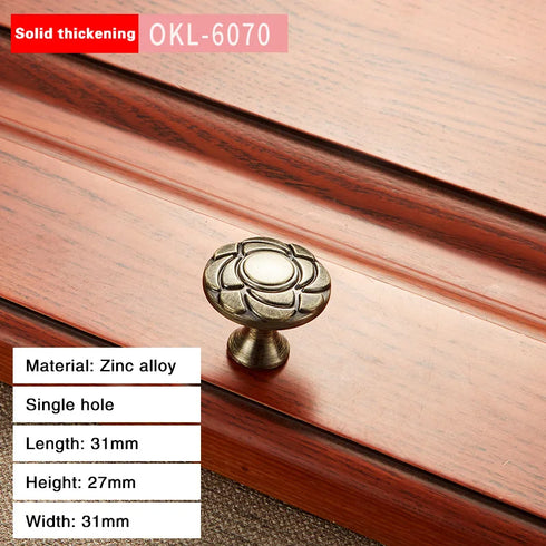 JAYA 2024 High Quality New Design Factory Price Retro Zinc Alloy Handle Hardware Door Knobs