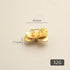 JAYA Modern Luxury Brass Furniture Handle Simple Plant Flower Design for Wardrobe Cabinet Door Drawer Knob
