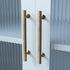 JAYA Modern Solid Brass Hammered Furniture Handles Knobs  Eco-Friendly Durable Bronze Brass Furniture Handle Knobs