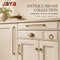JAYA Antique Brass Finish Cabinet Handles and Knobs Bar Pulls Shell Pull and Ring Pull for Kitchen Wardrobe Drawer Furniture