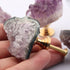 JAYA Unique Door Stone Cabinet Drawer Knobs Cupboard Dresser Drawer Pulls Handles Crystal Handle Knobs Furniture Door Handle