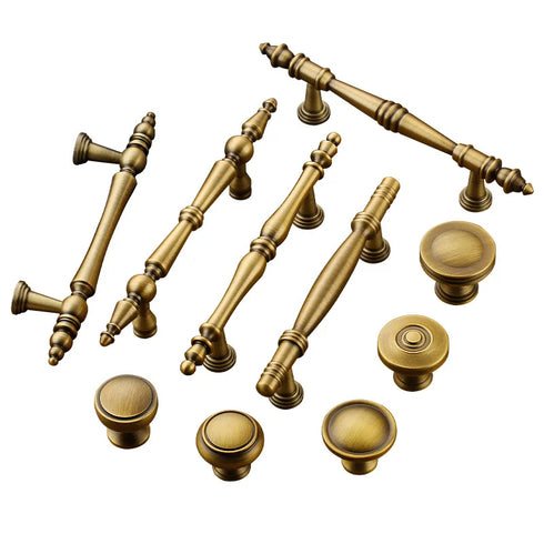 JAYA Factory Direct Sale High Quality Single Hole Drawer Cabinet  Door Handle French Light Luxury Furniture Door Handle