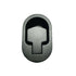 JAYA Zinc Alloy Oval Recliner Release Handle Black and Chrome Sofa Chair Couch Pull Lever Replacement Furniture Hardware Parts
