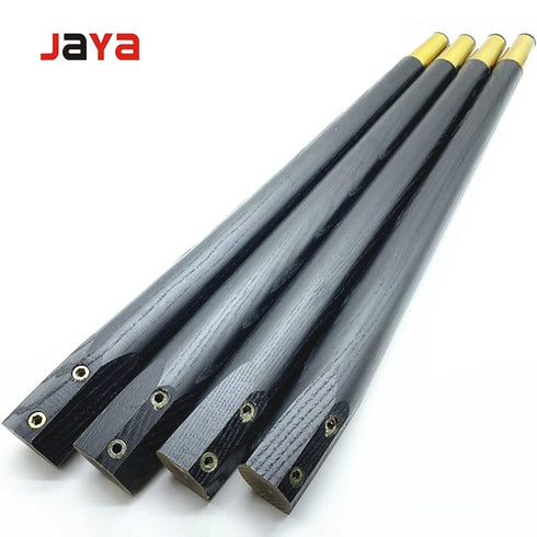 JAYA Modern Wood Furniture Legs for Dining and Kitchen Tables Black Training Table Office Use