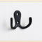 JAYA Garage Wall Hooks Kayak Storage Hooks Black Wall Hook Metal Bathroom Organizer Rack