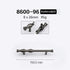 JAYA Gold Black Zinc Alloy Twisted Cabinet Pull Handles and Knobs Modern Drawer Wardrobe Cupboard Furniture Hardware
