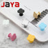 JAYA Colorful Handle Kitchen Furniture Hardware Modern Door Knob Bedroom Closet Door Knobs Furniture Door Handle