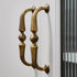JAYA Modern Light Luxury Retro Chinese Furniture Wardrobe Drawer and Door Knob Yellow Bronze Brass Furniture Door Handle