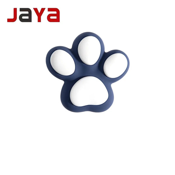 JAYA High Quality Cartoon Cat Claw Silicone Drawer Handle Little Silicone Handle for Kids' Room Anti-Collision Furniture Knobs