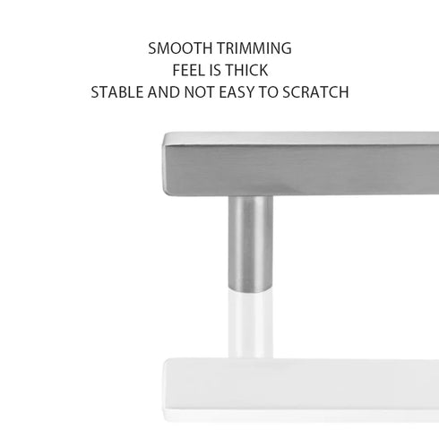 JAYA Modern Luxury Style Stainless Steel Furniture Handle Kitchen Pull Cabinet Solid Square Bar T-Handle