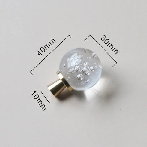 JAYA Factory Wholesale Modern Cabinet Crystal Glass Handle and Knob/cabinet Handles Kitchen Acrylic Door Handles/pull Door Knob
