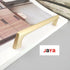 JAYA Modern minimalist gold European style zinc alloy handle  wardrobe cabinet drawer knob handle