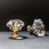 JAYA Drawer Handles Furniture Handles Knobs Transparent Cabinet Interior Door Handle Crystal Bedroom Carton Kitchen Furniture