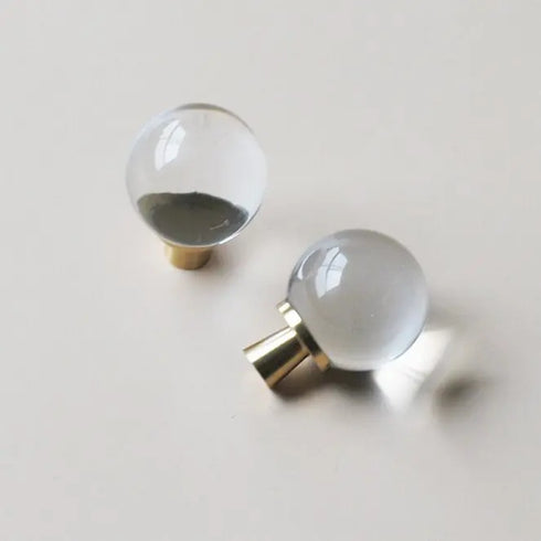 JAYA Factory Wholesale Modern Cabinet Crystal Glass Handle and Knob/cabinet Handles Kitchen Acrylic Door Handles/pull Door Knob