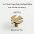 JAYA Creative Personalized French Retro Cabinet Shoe Drawer Handles Solid Brass Wall Cabinet Drawer Handles