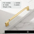 JAYA  American light luxury handle golden simple cabinet door handle Nordic bathroom cabinet handle