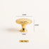 JAYA High Quality Brass Drawer Pulls Handles Professional Kitchen Cabinet Furniture Knob Handles Brass  Handle Knobs