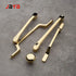 JAYA  Light Luxury Modern Minimalist Bright Gold Cabinet Handle American Zinc Alloy Shoe Cabinet Bookcase Handle
