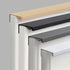 JAYA Aluminium Alloy Edge-Sealed Side-Mounted Cabinet Wardrobe Door with Invisible Seam Furniture Door Handle