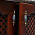 JAYA High Quality Ceramic Zinc Alloy Handle American Style Cabinet Wardrobe Shoe Cabinet Drawer Kitchen Door Single Hole