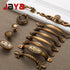 JAYA High Quality European Middle Ages Style Kitchen Zinc Alloy Antique Bronze Drawer Knob Vintage Cabinet Handle