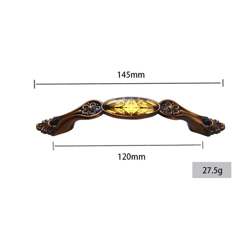 JAYA Aluminum  Alloy Cabinet Drawer Handle Note Shape Handles  Black Small Cabinet Kitchen Door  KNOB