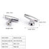JAYA Furniture Hardware Modern Simple Semicircular Silver Pulls Wardrobe Door Knobs Zinc Alloy Handle