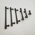 JAYA Brass Kitchen Furniture Handles & Knobs Brass Door Handle Set Solid Brass Cabinet Champagne Bronze Cabinet Pulls Cup Handle