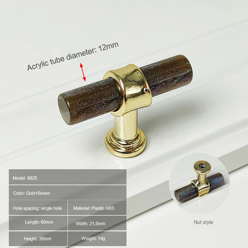 JAYA Factory Wholesale Modern Cabinet Crystal Glass Handle and Knob/cabinet Handles Kitchen Acrylic Door Handles/pull Door Knob