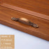 JAYA Modern Minimalist Pastoral Solid Zinc Alloy Handle Drawer Cabinet Clothes Handle Knob
