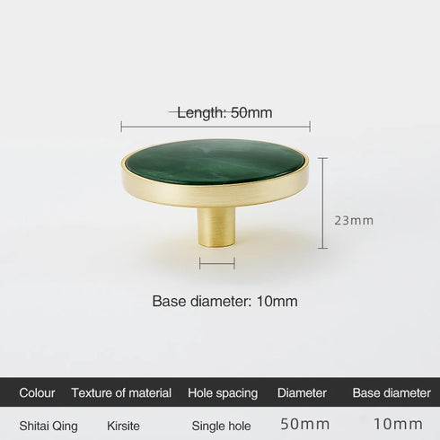 JAYA Door Knob Stone Cabinet Drawer Knobs Cupboard Dresser Drawer Pulls Handles Shell Handle Knobs Furniture Door Handle