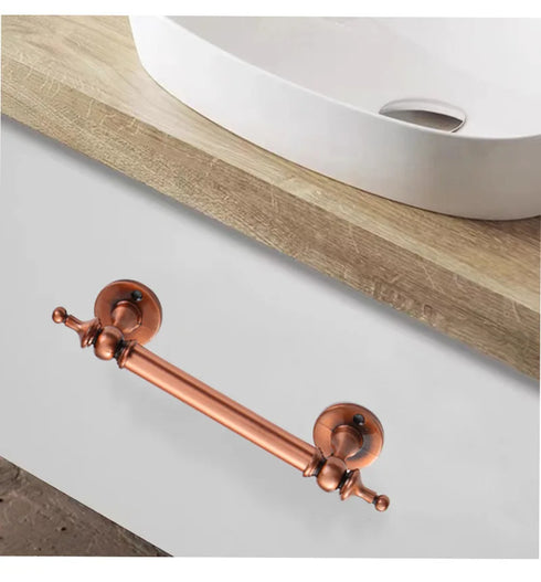 JAYA  Luxury Solid Wood Zinc Alloy Cabinet Door Wardrobe Handle Furniture Drawer Hardware Handle
