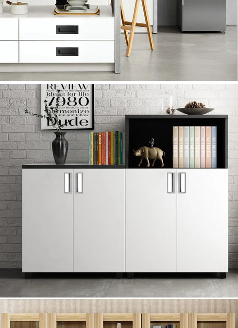 JAYA Modern Aluminum Alloy Recessed Cabinet Handles Black Silver Flush Finger Pulls for Kitchen Drawers Wardrobes Furniture