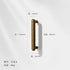 JAYA 2024 Modern Luxury Simple Antique Bronze Color Retro Single Hole Drawer Cabinet Handle Door Handle  Door Knobs