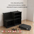JAYA DIY Modular Plastic Cube Shoe Rack with Translucent Doors for Home Entryway and Bedroom Storage