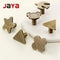 JAYA Creative Personalized French Retro Cabinet Shoe Drawer Handles Solid Brass Wall Cabinet Drawer Handles